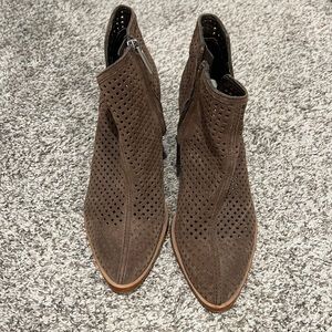 Brown Booties size 6.5